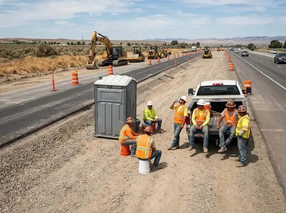 highway-road-construction-crew-007 — frequently asked questions, Porta Potty and Restroom Rentals in Lone Grove, OK